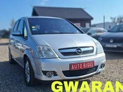 Srebrny (metalik) Używany 2010 Opel Meriva Minivan | 13 900 zł