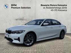 Biel alpejska Używany 2021 BMW 318 Shadowline Sedan/Limuzyna | 129 900 zł (Dość drogi)