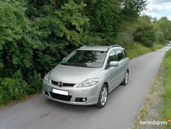 Srebrny Używany 2008 Mazda 5 Minivan | 12 500 zł (Dość drogi)