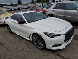 Szary Używany 2021 Infiniti Q60 Coupe | 66 730 zł