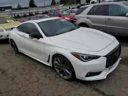 Szary Używany 2021 Infiniti Q60 Coupe | 66 730 zł