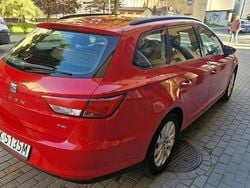 Czerwony Używany 2014 Seat Leon Kombi | 25 999 zł (Uczciwa cena)