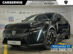 Czarny (metalik) Nowe 2024 Peugeot 408 Sedan/Limuzyna | 143 990 zł (Dość drogi)