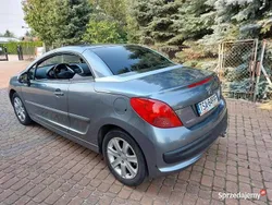 Szary Używany 2009 Peugeot 207 CC Kabriolet | 11 599 zł (Uczciwa cena)