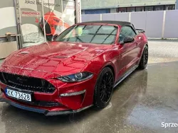 Czerwony Używany 2022 Ford Mustang GT Kabriolet | 274 674 zł (Dość drogi)