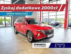 Bordowy Używany 2021 Hyundai Tucson SUV | 98 400 zł (Uczciwa cena)