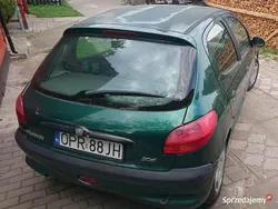 Zielony Używany 2001 Peugeot 206 Hatchback | 1900 zł (Uczciwa cena)