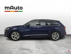 Granatowy Używany 2022 Audi Q7 S-Line SUV | 249 900 zł (Dość drogi)