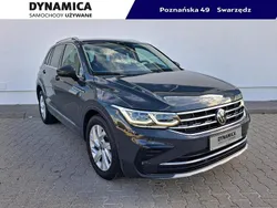 Szary Używany 2022 VW Tiguan SUV | 106 900 zł (Uczciwa cena)