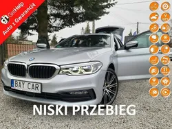 Srebrny Używany 2017 BMW 520 Sport Line Kombi | 133 000 zł (Drogi)