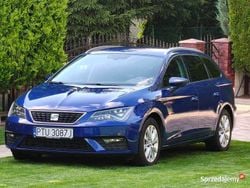 Niebieski Używany 2018 Seat Leon Kombi | 44 900 zł (Uczciwa cena)