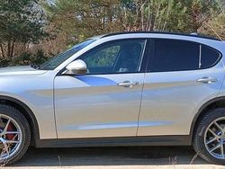 Srebrny Używany 2018 Alfa Romeo Stelvio SUV | 83 500 zł (Super Cena)