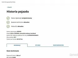 Używany 2011 Dacia Sandero Stepway Hatchback | 15 900 zł (Uczciwa cena)
