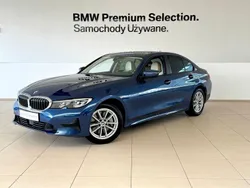 Niebieski phytonic metalizowany Używany 2021 BMW 330 Advantage Sedan/Limuzyna | 159 900 zł (Dość drogi)