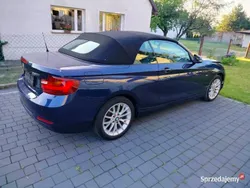 Granatowy Używany 2016 BMW 220 Kabriolet | 24 500 zł