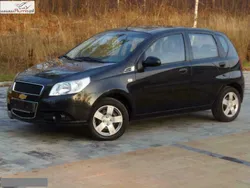 Czarny (metalik) Używany 2009 Chevrolet Aveo Hatchback | 16 900 zł