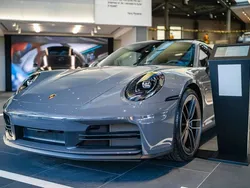 Slate grey neo Nowe 2024 Porsche 911 Carrera T | 757 000 zł