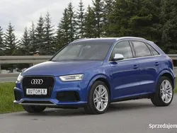 Niebieski Używany 2014 Audi RS Q3 S-Line SUV | 92 300 zł