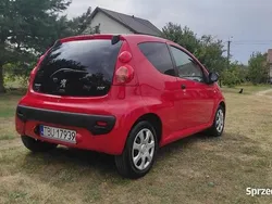 Czerwony Używany 2009 Peugeot 107 Hatchback | 7800 zł