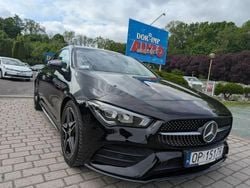 Czarny (metalik) Używany 2021 Mercedes CLA180 AMG Sedan/Limuzyna | 129 000 zł (Uczciwa cena)
