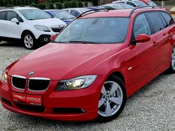 Czerwony (metalik) Używany 2007 BMW 320 Kombi | 19 900 zł (Dość drogi)