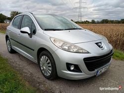 Srebrny Używany 2009 Peugeot 207 Sedan/Limuzyna | 7500 zł (Uczciwa cena)