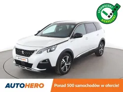 Biały Używany 2018 Peugeot 5008 GT-line Minivan | 84 700 zł (Uczciwa cena)
