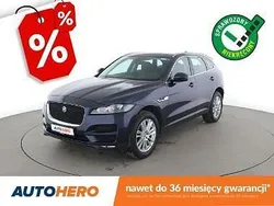 Niebieski Używany 2017 Jaguar F-Pace Portfolio SUV | 69 800 zł (Super Cena)