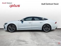 Biały Używany 2024 Audi A7 Ambiente Hatchback | 279 900 zł (Super Cena)