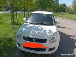 Biały Używany 2009 Suzuki Swift Hatchback | 4500 zł