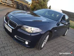 Granatowy Używany 2014 BMW 525 Luxury Line Kombi | 61 900 zł (Uczciwa cena)