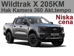 Szary Nowe 2024 Ford Ranger Wildtrack Pickup | 222 630 zł (Dobra cena)
