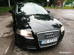 Czarny Używany 2006 Audi A3 Hatchback | 7555 zł (Dobra cena)