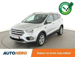 Srebrny Używany 2017 Ford Kuga SUV | 60 900 zł (Uczciwa cena)