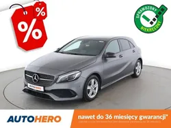 Szary (metalik) Używany 2017 Mercedes A180 Hatchback | 64 900 zł (Dobra cena)