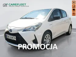 Biały Używany 2018 Toyota Yaris Hybrid Active Hatchback | 51 400 zł (Uczciwa cena)