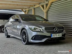 Grafitowy Używany 2018 Mercedes CLA200 Shooting Brake AMG line Kombi | 89 900 zł