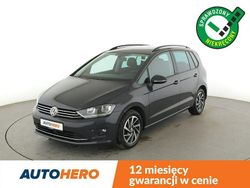 Czarny Używany 2017 VW Golf Sportsvan Minivan | 53 900 zł (Dość drogi)