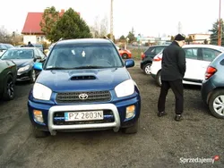 Granatowy Używany 2003 Toyota RAV4 SUV | 13 500 zł (Uczciwa cena)