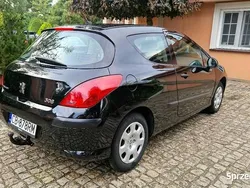 Czarny Używany 2010 Peugeot 308 Hatchback | 8990 zł