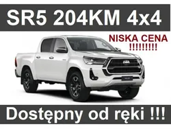 Biały Używany 2023 Toyota HiLux SR5 Pickup | 193 900 zł (Super Cena)