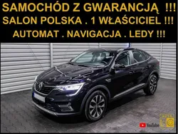 Czarny (metalik) Używany 2021 Renault Arkana SUV | 69 990 zł (Dobra cena)