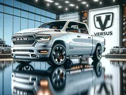 Biały (metalik) Używany 2017 Dodge Ram Pickup | 109 900 zł