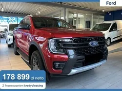 Czerwony Nowe 2024 Ford Ranger Wildtrack Pickup | 220 046 zł (Uczciwa cena)