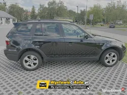 Czarny Używany 2008 BMW X3 SUV | 24 500 zł (Dobra cena)