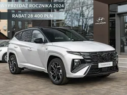 Biały Nowe 2024 Hyundai Tucson SUV | 152 900 zł (Dość drogi)
