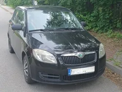 Czarny Używany 2008 Skoda Fabia Hatchback | 6800 zł