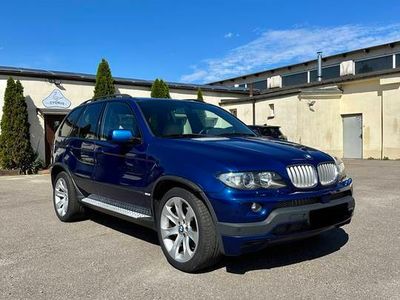 Niebieski Używany 2005 BMW X5 Sport Line SUV | 80 000 zł
