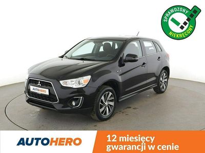 Czarny (metalik) Używany 2015 Mitsubishi ASX SUV | 46 700 zł (Uczciwa cena)