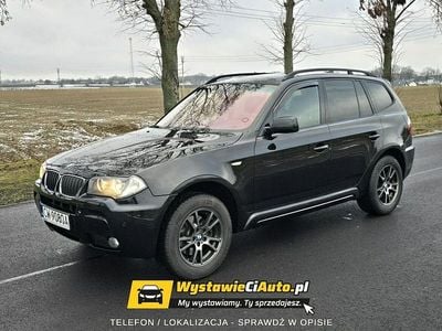 Czarny Używany 2007 BMW X3 SUV | 28 000 zł (Dość drogi)